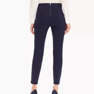 J. Crew Any Day Pant in Eco Ponte Navy Blue